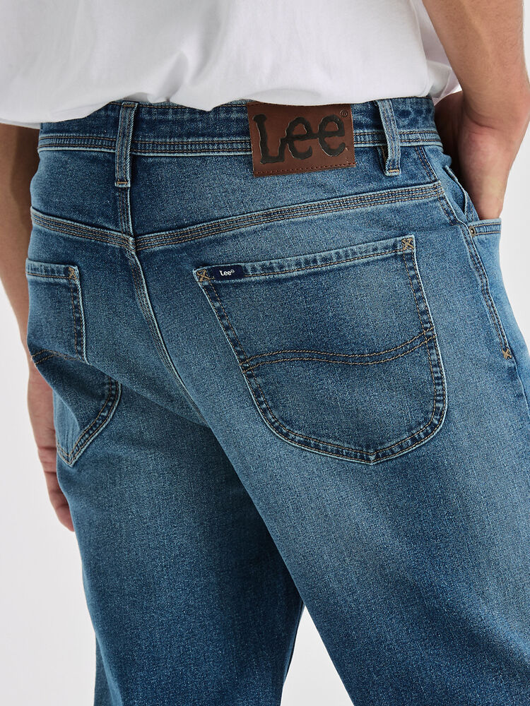 Lee Originals L101 Straight Jean - Dusted Indigo (view 5)