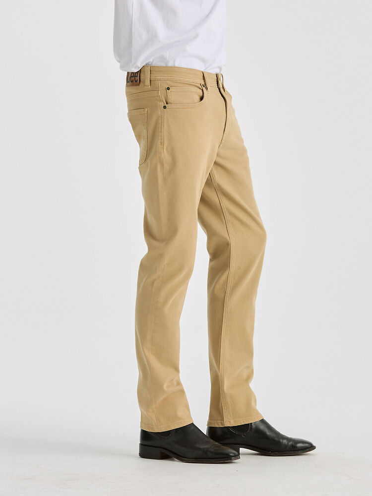 Lee Originals L100 Slim Jean - Faded Tan (view 3)