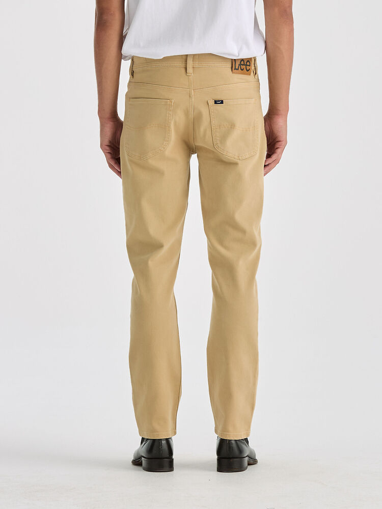 Lee Originals L100 Slim Jean - Faded Tan (view 4)