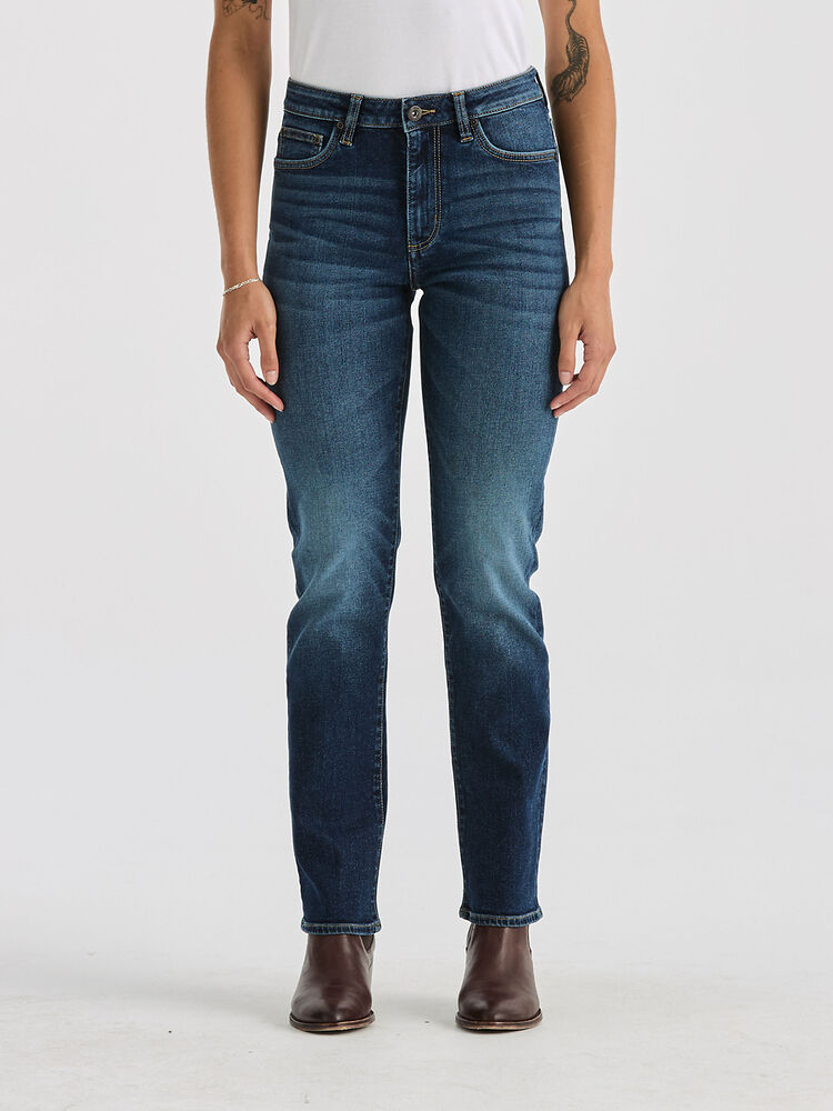 Originals LMW Mid Straight Jean - Aged Indigo - Catani Clothing