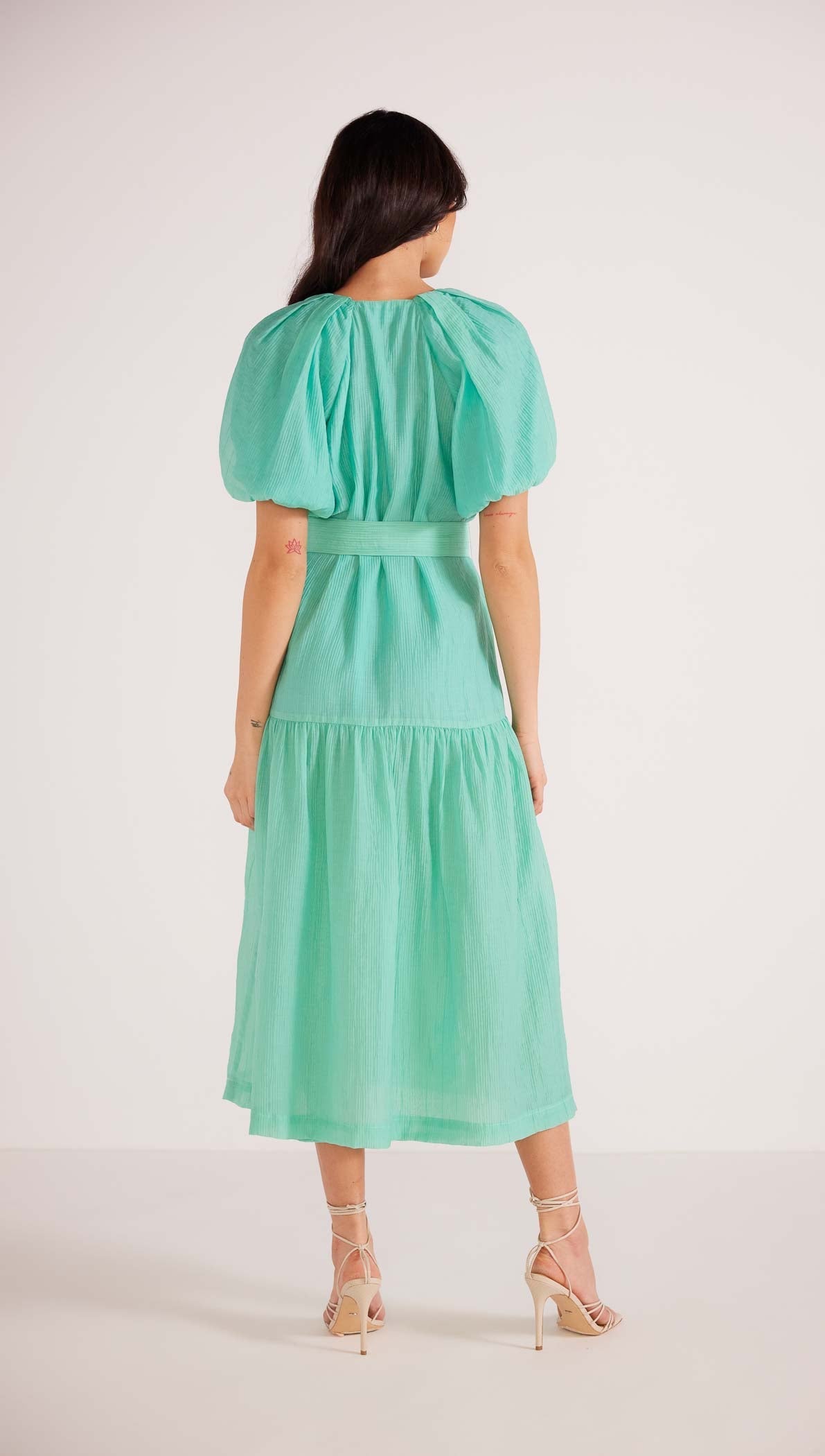 Mink Pink Lucie Midaxi Dress - Mint (view 5)