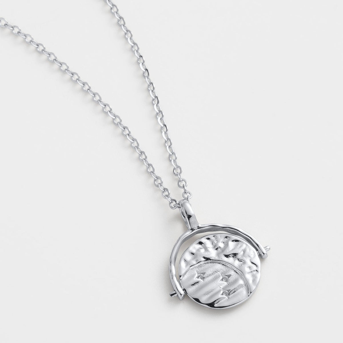 Zafino Luna Pendant Necklace Silver
