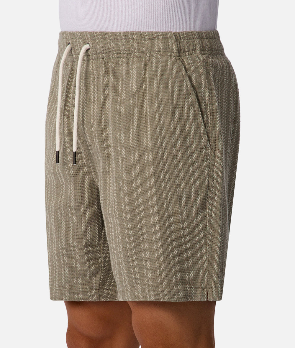 Industrie The Ignazio Drawcord Short - Olive Stone (view 5)