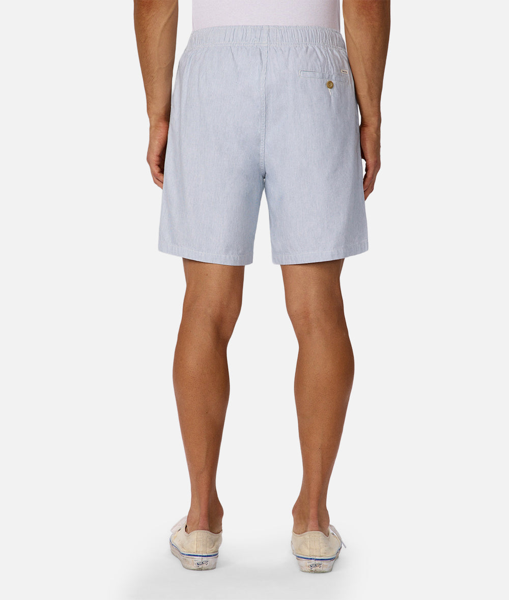 The Montecito Short - Chambray White