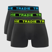 Tradie Bamboo Fitted Trunk 3 Pack Beachfront