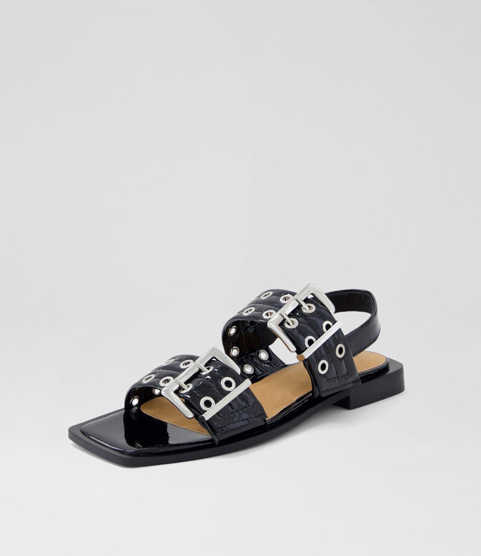 Mollini Savina Mo - Black Patent (view 4)