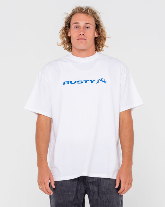 Vital Rusty Graphic Tee - White