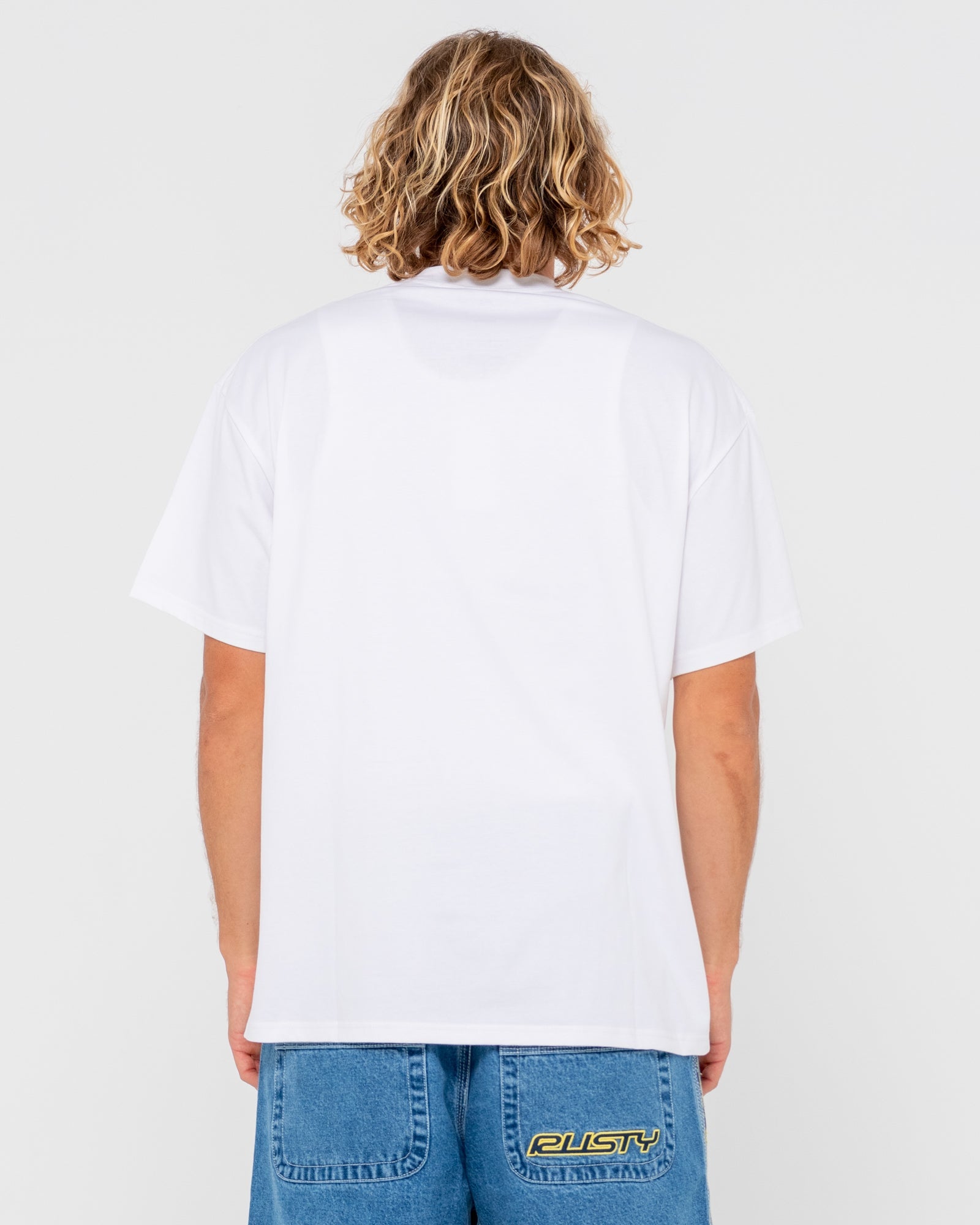 Rusty Keep The Change SS Tee - White (view 3)
