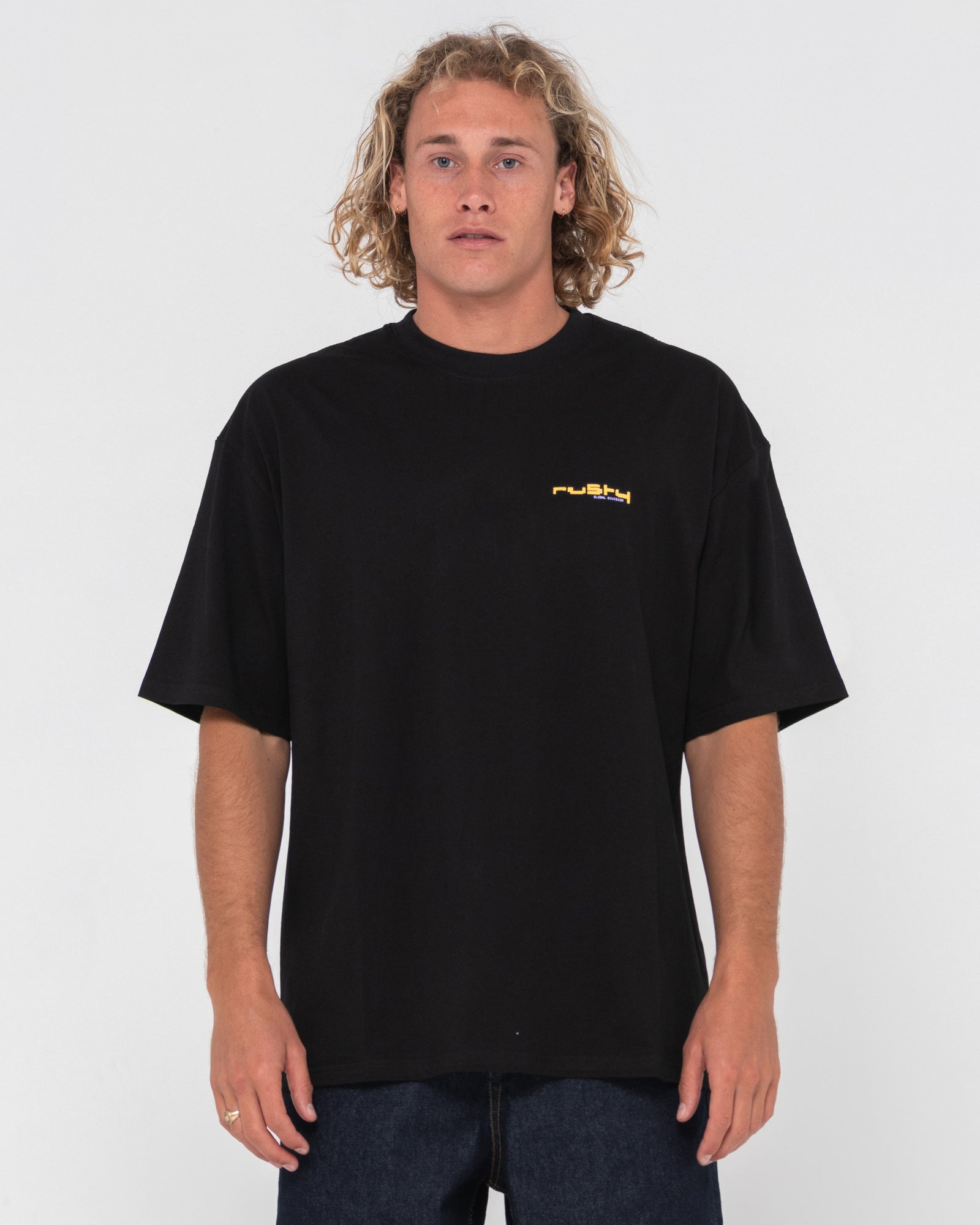 Data Leak SS Tee - Black - Catani Clothing