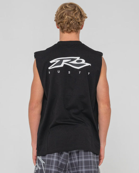 Registered Muscle - Black - Catani Clothing