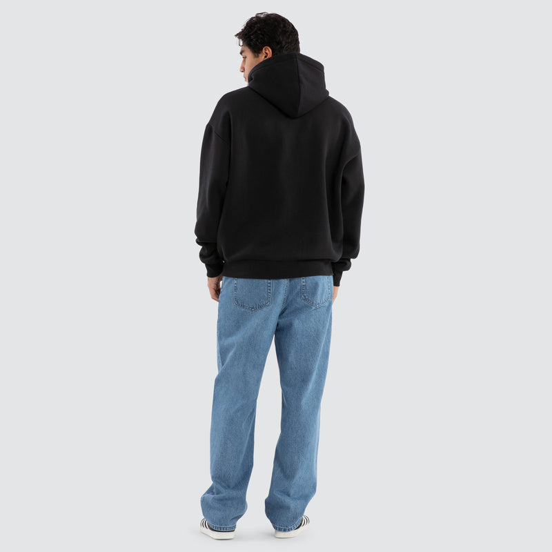 Sunbeam Oversized Hoodie - Anthracite Black