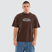 Home Grown Street Tee - Chocolate Brown - Catani Clothing