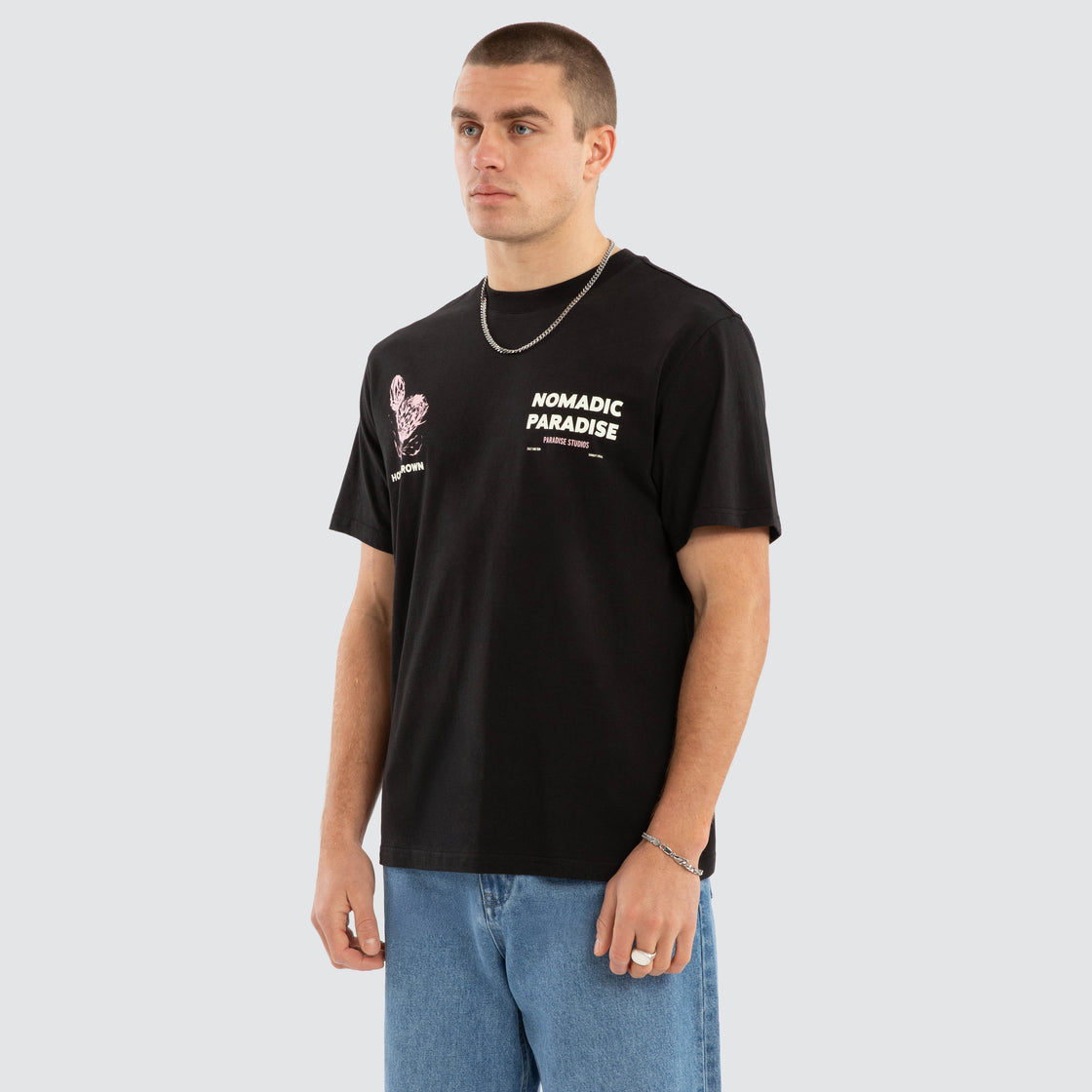 Nomadic Bask Classic Tee - Jet Black (view 5)