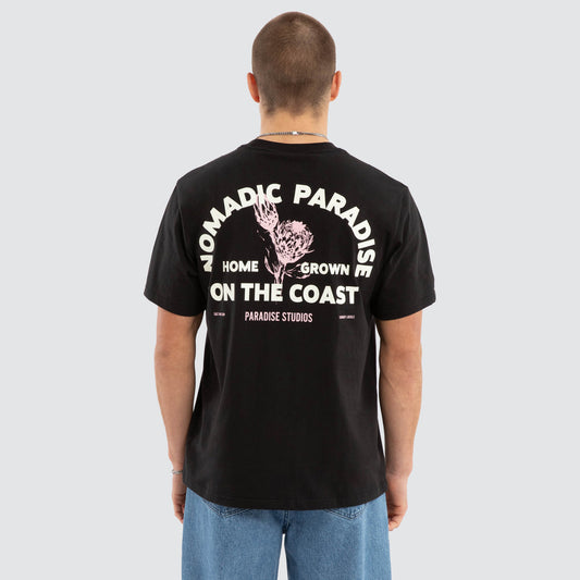 Bask Classic Tee - Jet Black