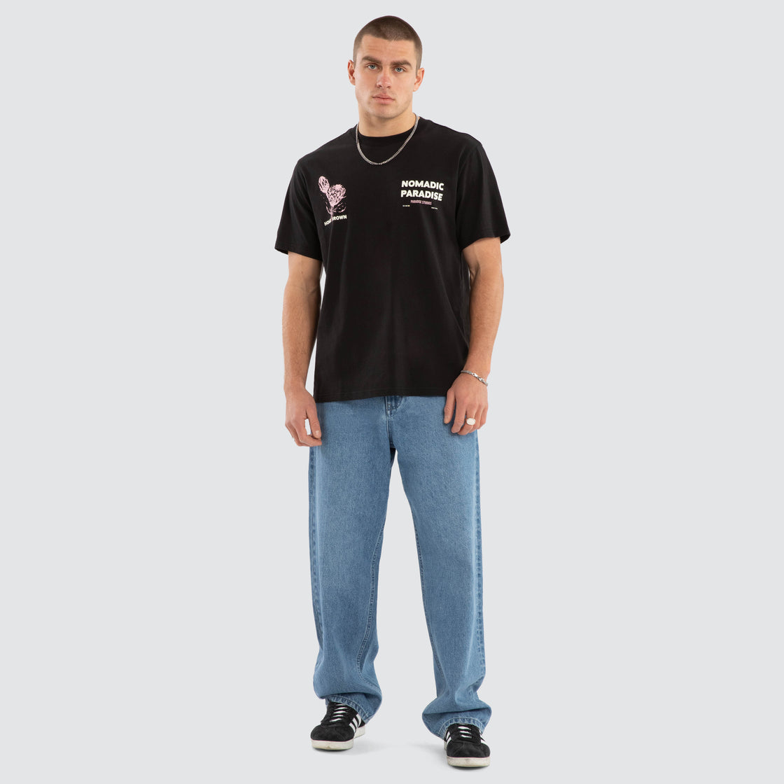 Bask Classic Tee - Jet Black