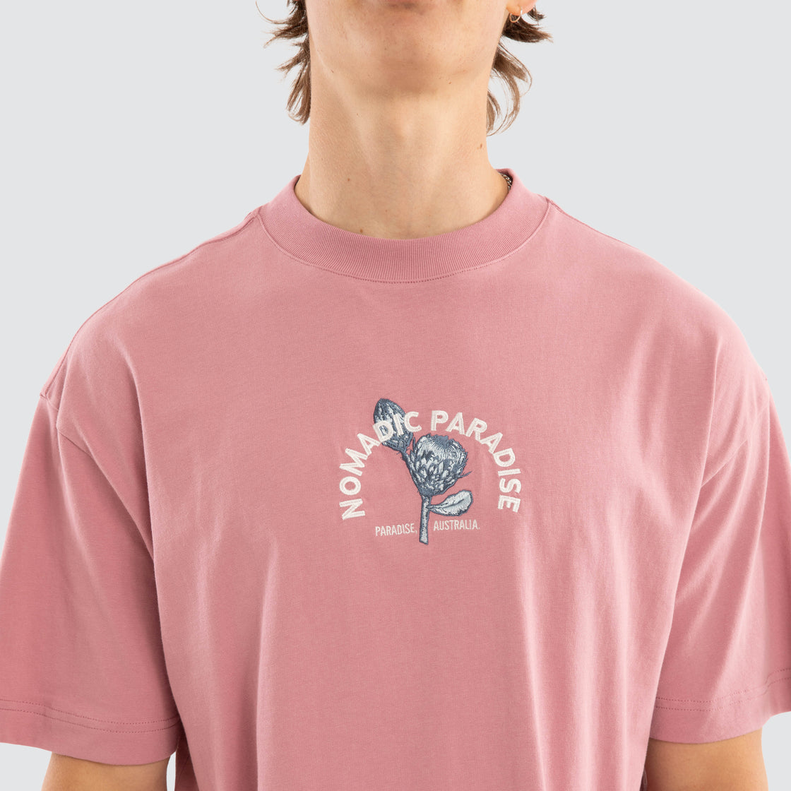 Nomadic Paradinia Street Tee - Rose (view 4)