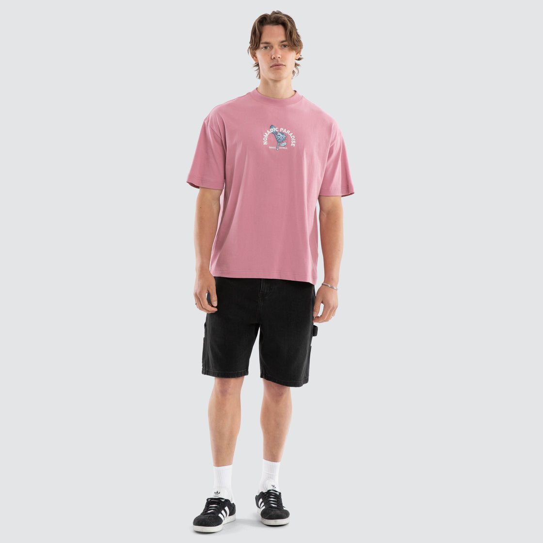 Nomadic Paradinia Street Tee - Rose (view 5)