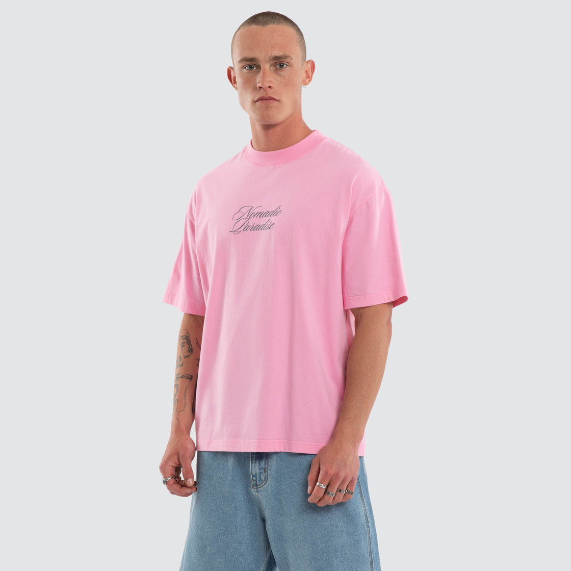 Suites Street Tee - Prism Pink