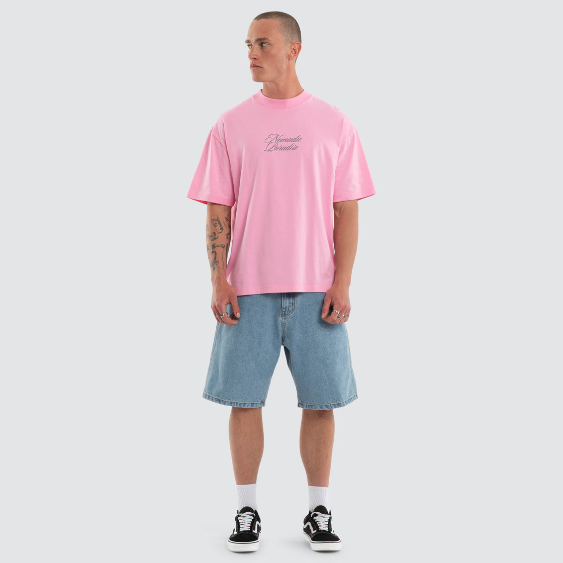 Suites Street Tee - Prism Pink
