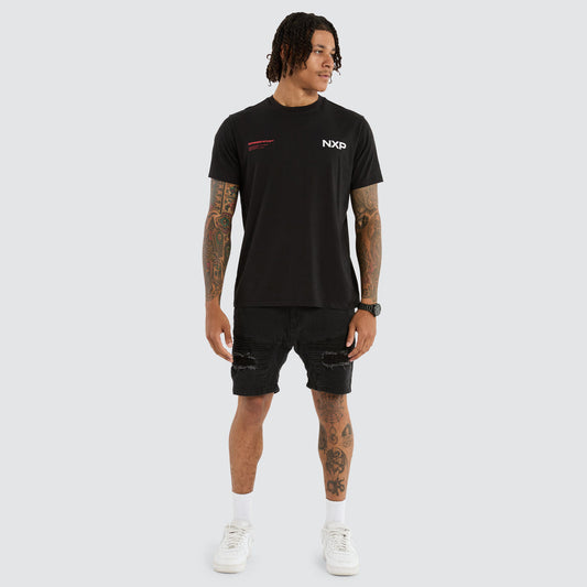 Brace Standard Tee - Jet Black