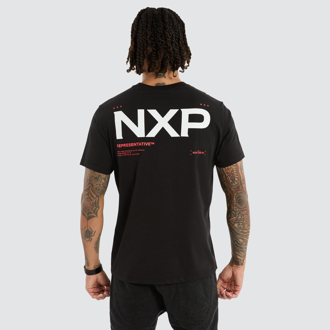 Brace Standard Tee - Jet Black