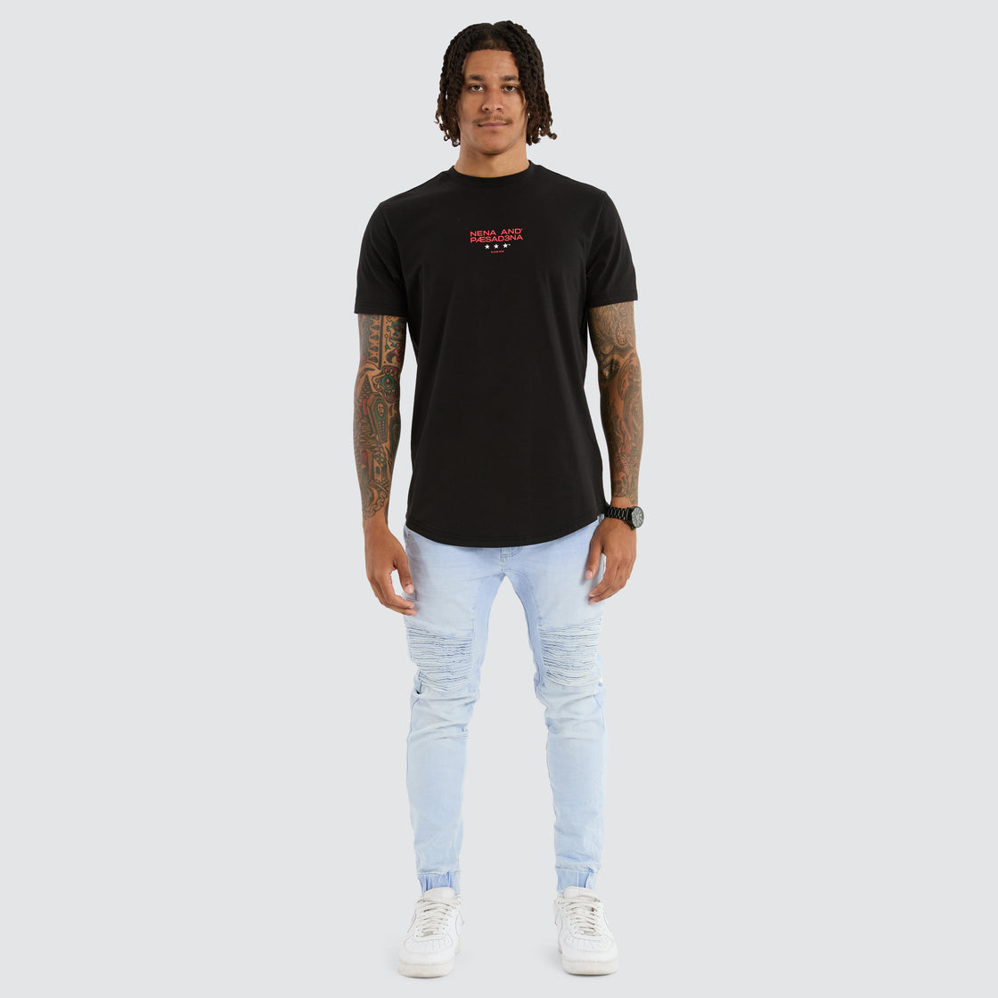 Brace Standard Tee - Jet Black