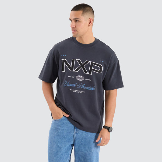 Bronco Loopback Raptor Tee - Ebony