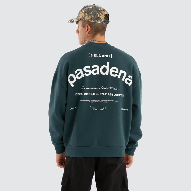NXP Lectern Box Fit Sweater - Sea Moss (view 4)