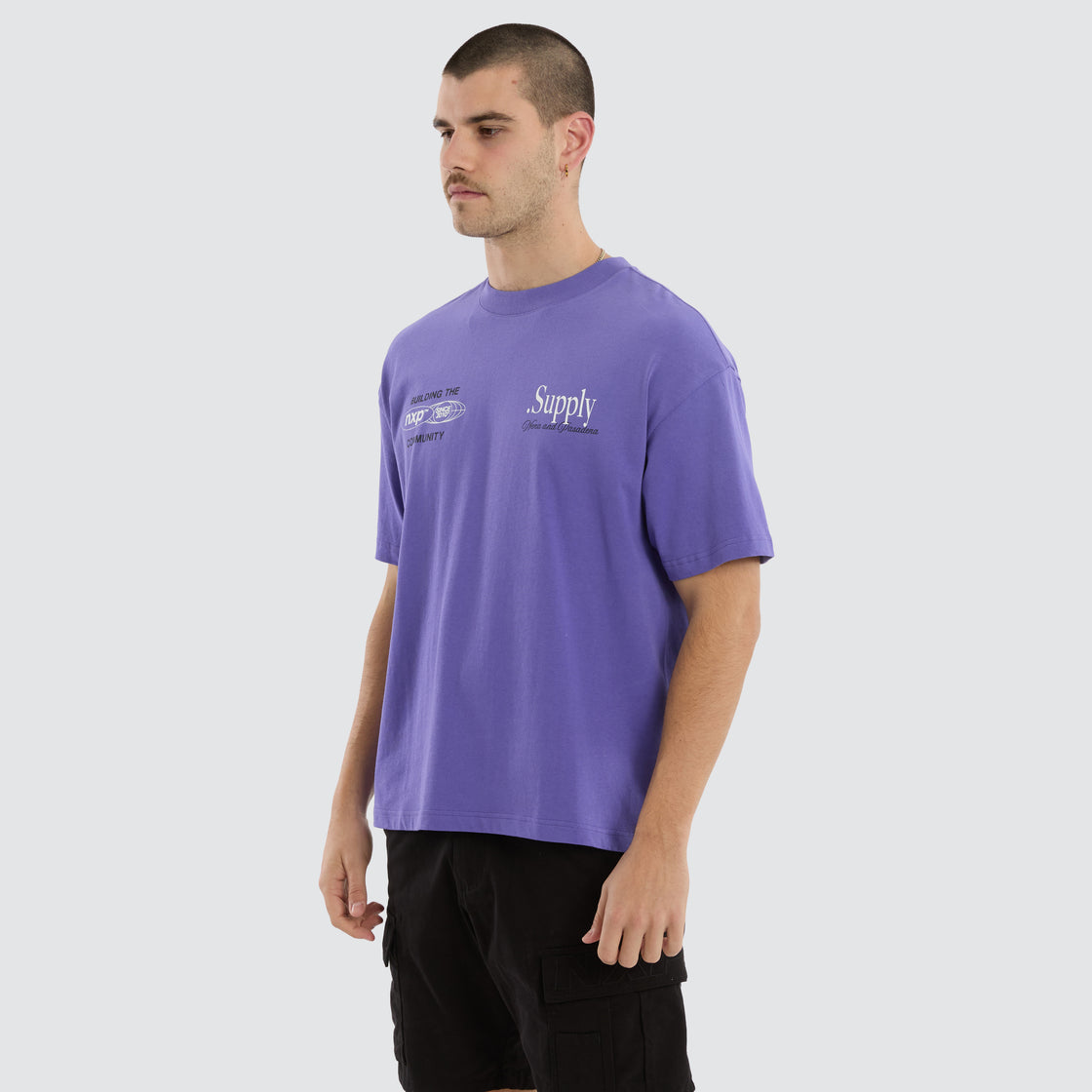 Union Raptor Tee - Purple Opulence - Catani Clothing