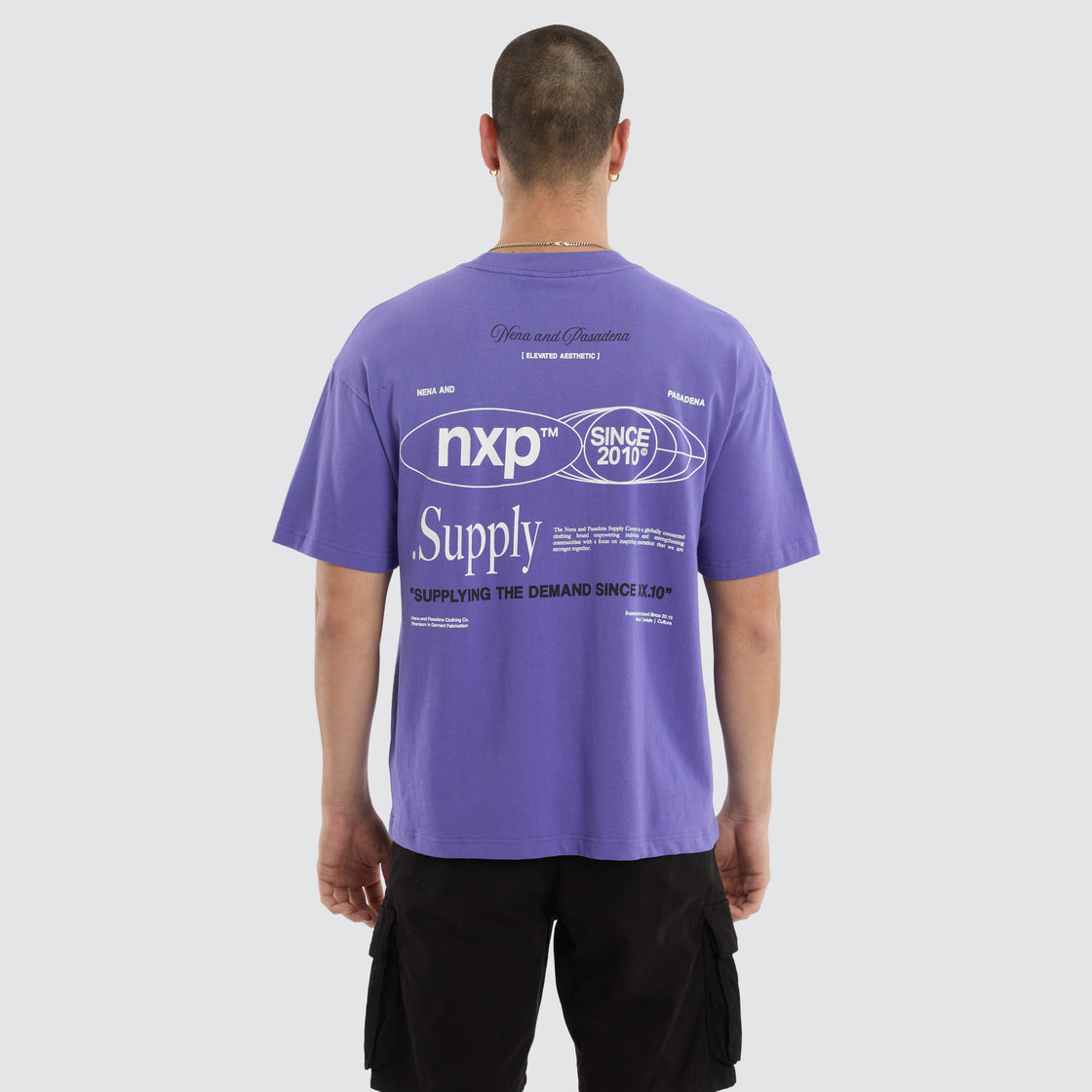 Union Raptor Tee - Purple Opulence - Catani Clothing