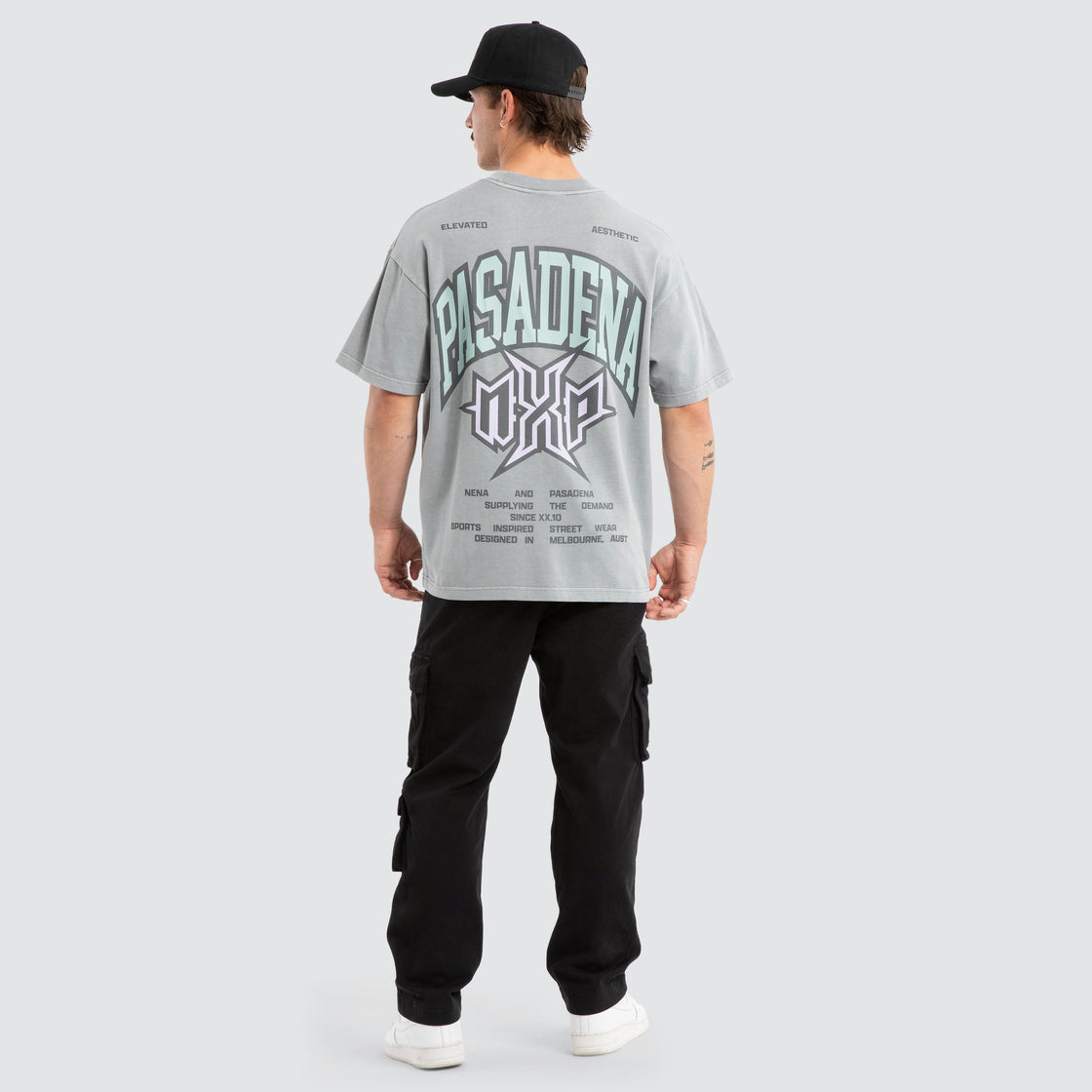 NXP Civil Raptor Tee - Pigment Ultimate Grey (view 4)