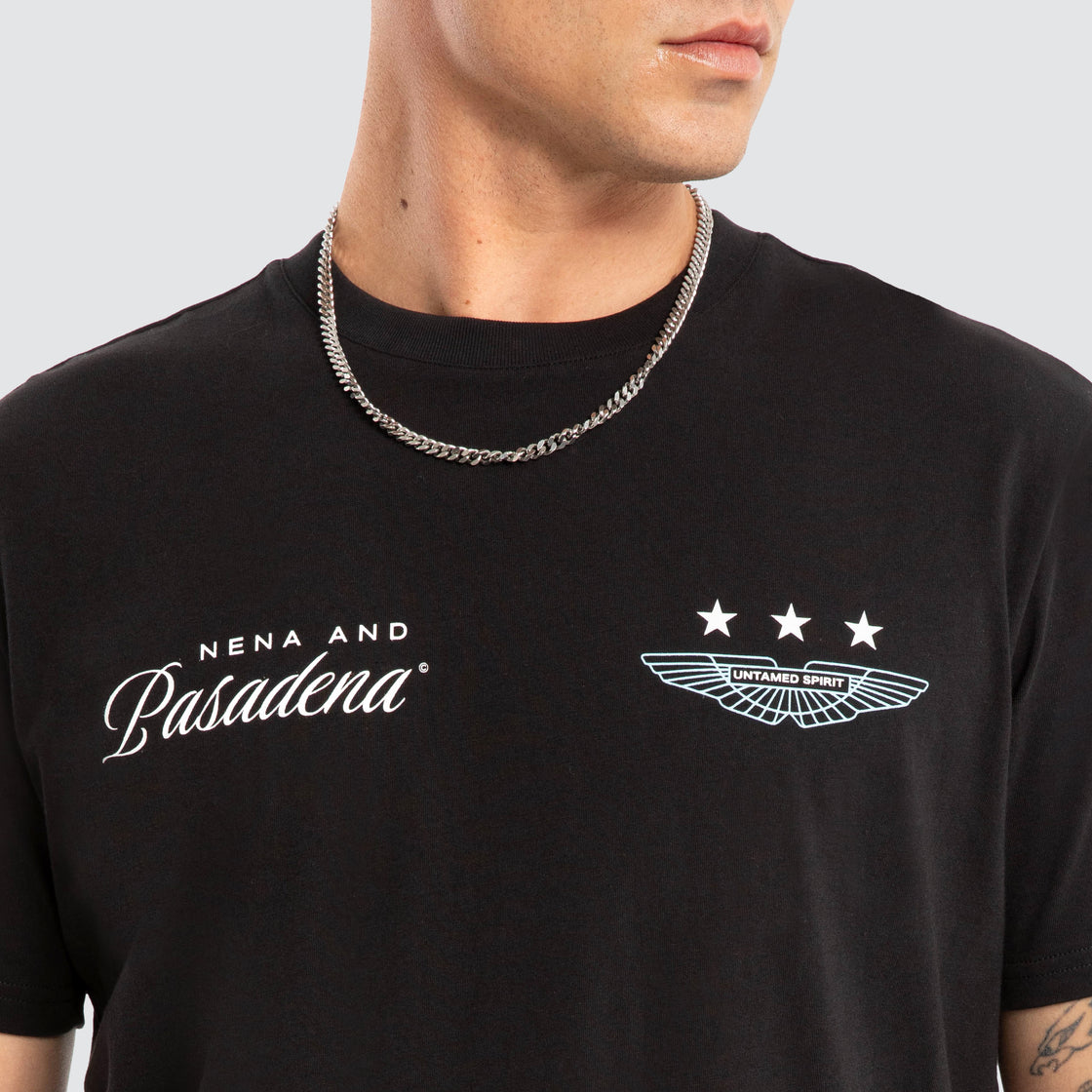 NXP Pledge Dual Curved Tee - Jet Black (view 5)