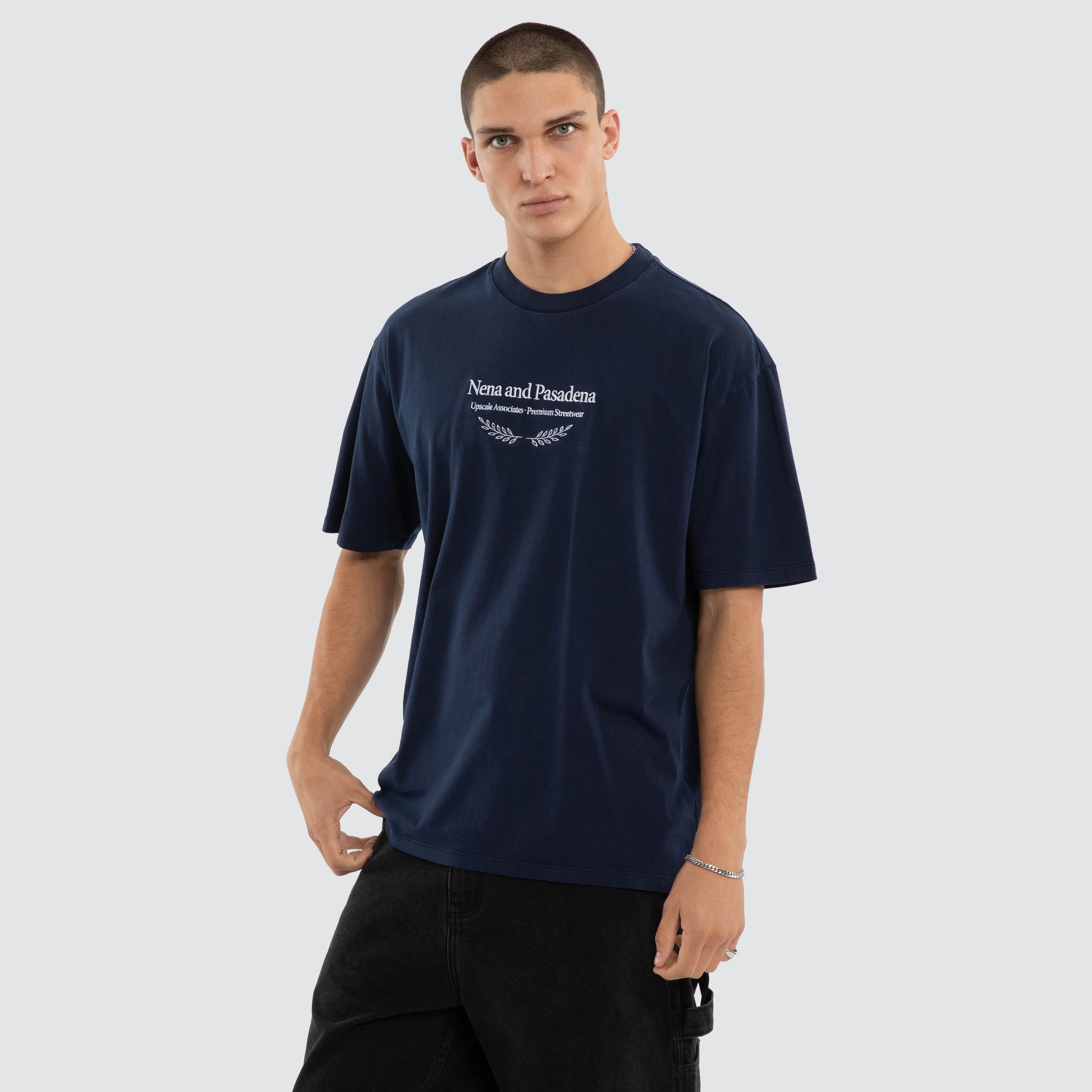 NXP Buffer Box Fit Tee Pigment Black - detail view