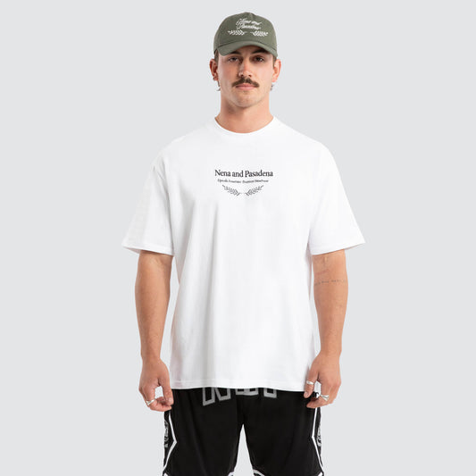 Buffer Box Fit Tee - White