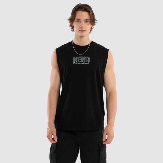 Efficient Relaxed Muscle - Jet Black