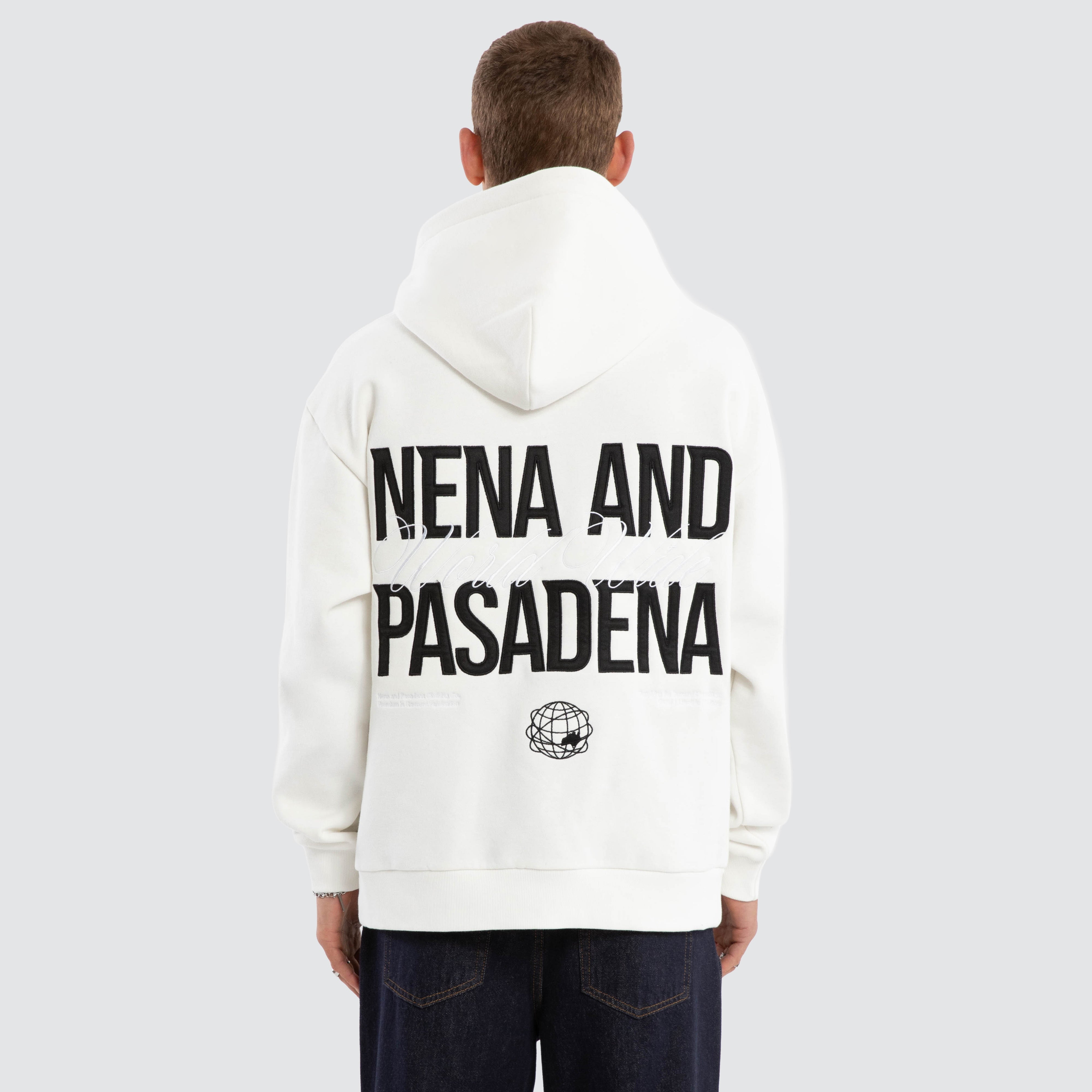 NXP Caution Relaxed Hoodie Natural White