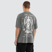 Thrive Raptor Tee - Pigment Steel Grey - Catani Clothing