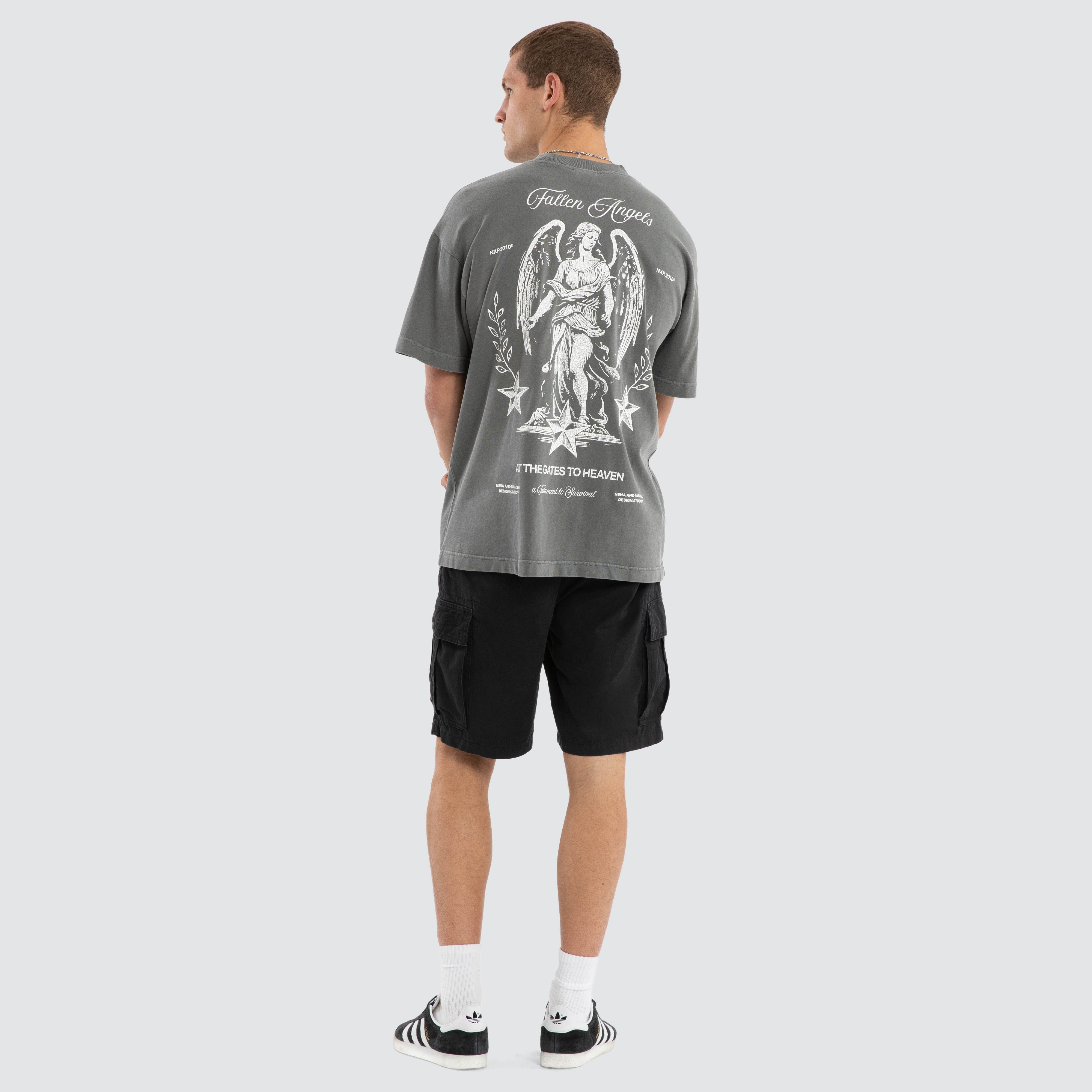 NXP Thrive Raptor Tee - Pigment Steel Grey (view 4)