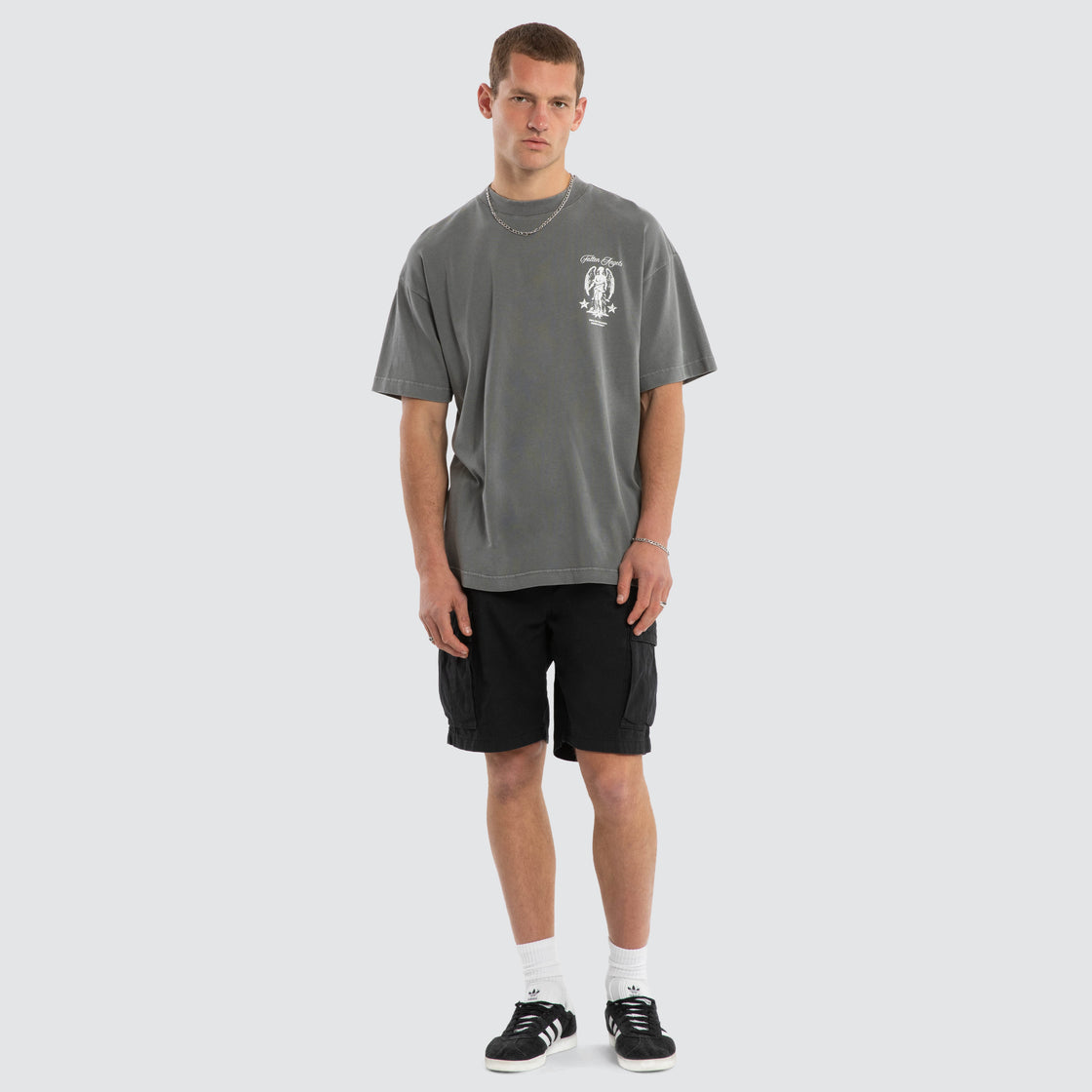 NXP Thrive Raptor Tee - Pigment Steel Grey (view 3)