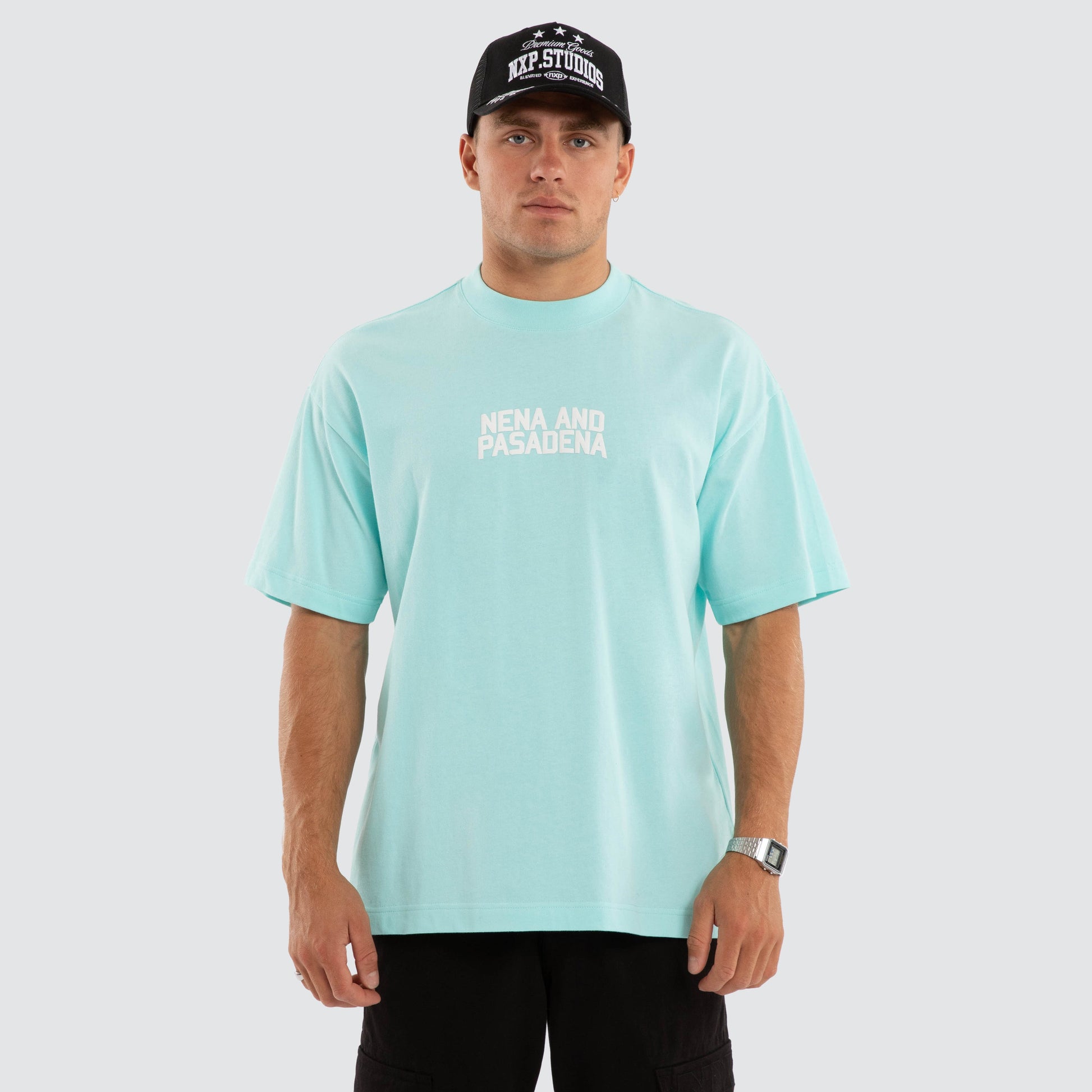 NXP Performance Raptor Tee Blue Light back