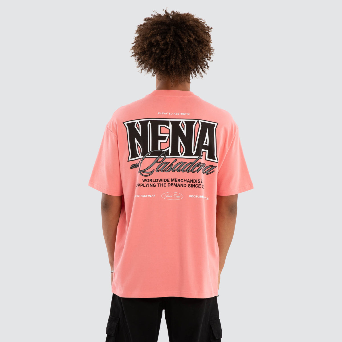 NXP Fuchsia Box Fit Tee Salmon Rose