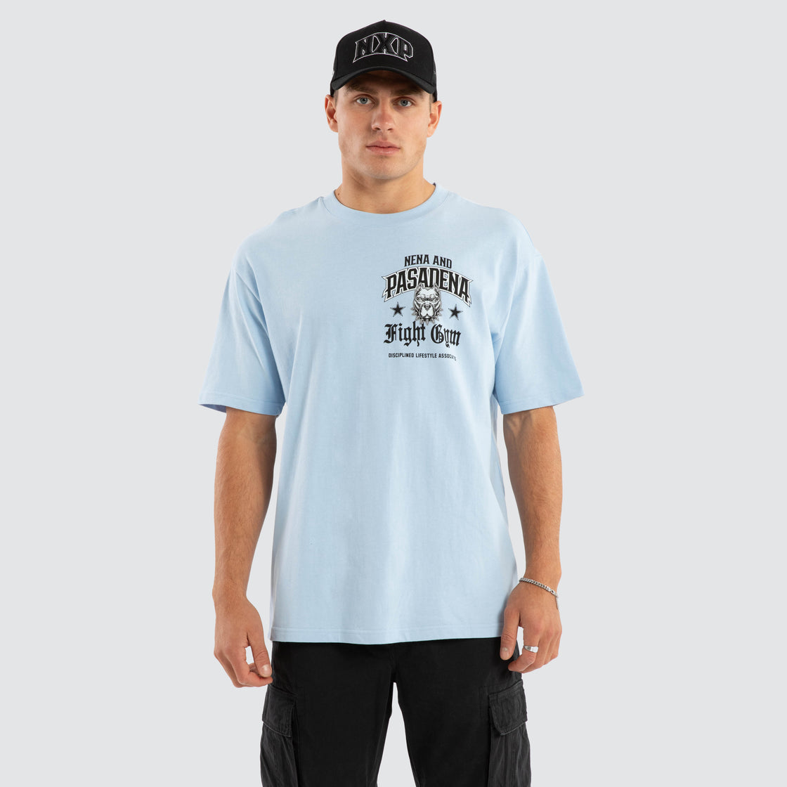 NXP Junk Yard Box Fit Tee - Blue Bell (view 3)
