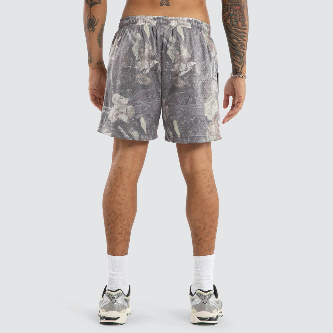 NXP Carved Mesh Trackshort - Camo (view 5)