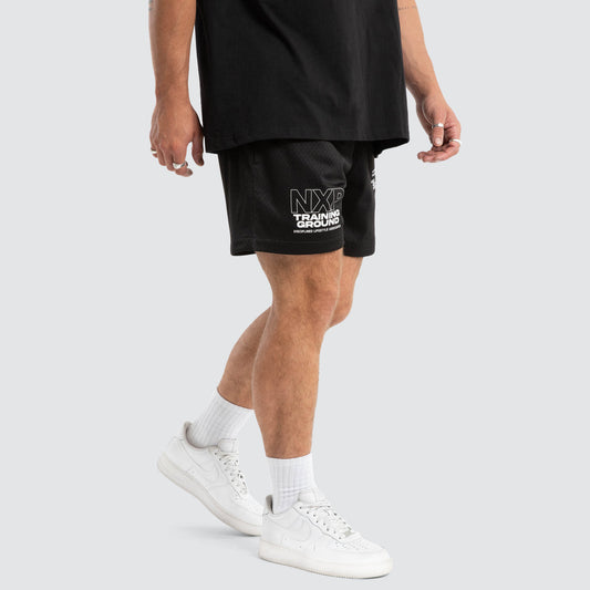 Mercy Trigger Mesh Short - Jet Black