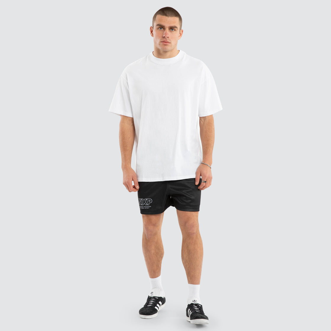 Lee Football Short - Jet Black - Catani Clothing