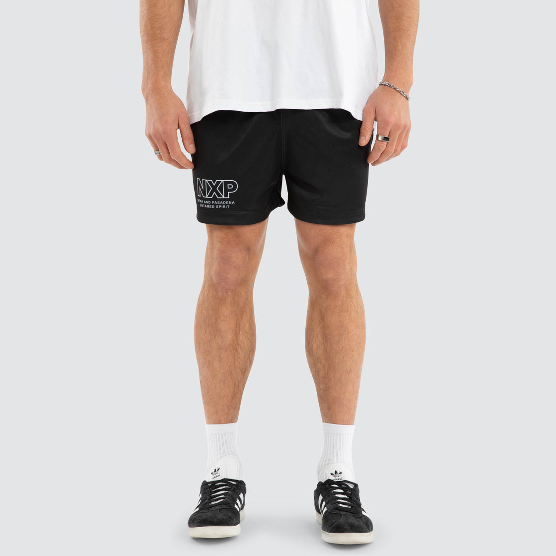 Lee Football Short - Jet Black - Catani Clothing
