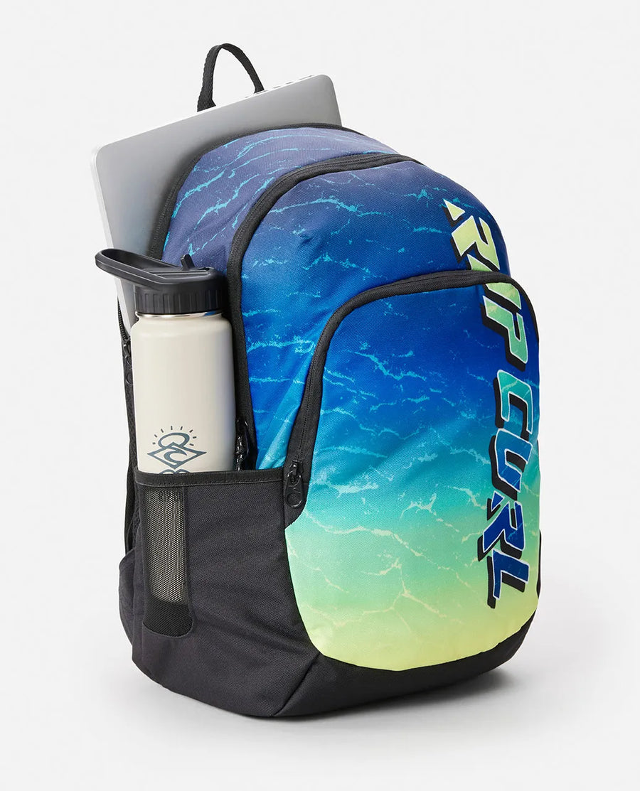 Ozone 30L Faded Slant Backpack - Aqua