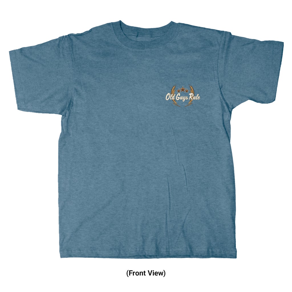 Still Crazy After All These Beers Tee - Heather Indigo - Catani Clothing