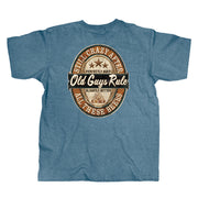 Still Crazy After All These Beers Tee - Heather Indigo - Catani Clothing