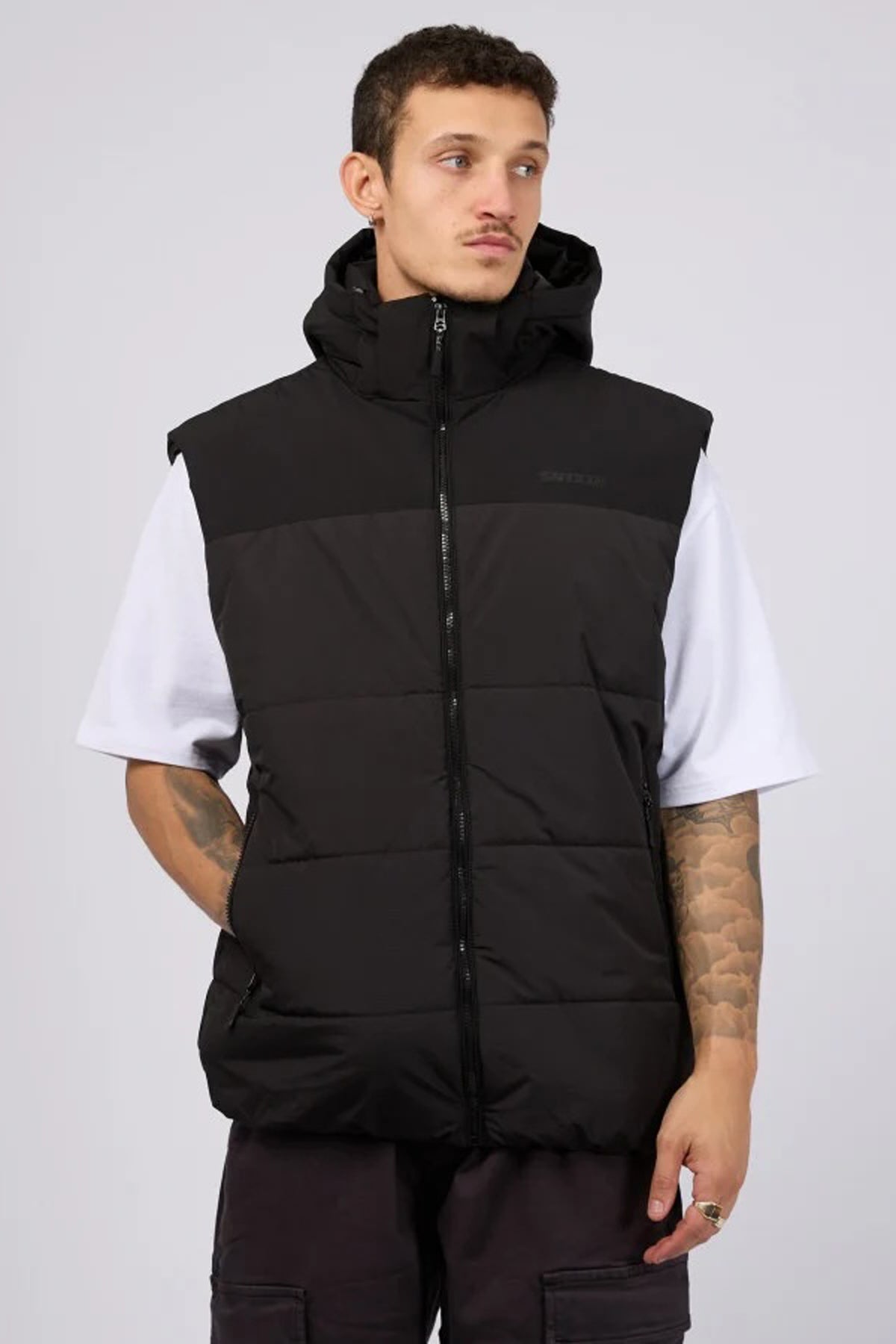 Optima Puffer Vest - Black - Catani Clothing